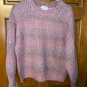 Universal Thread Women's Sweater in Pink and Brown